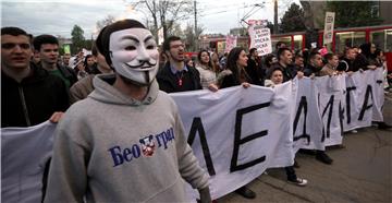 SERBIA PROTEST