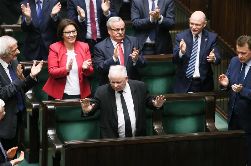 POLAND POLITICS PARLIAMENTARY DEBATE