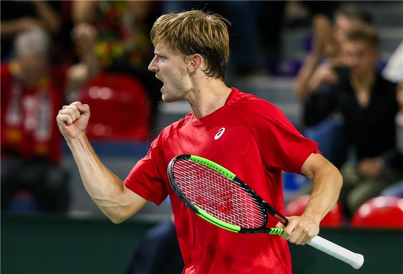 Davis Cup: Belgija - Italija 2-0