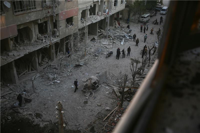 SYRIA WAR BOMBING