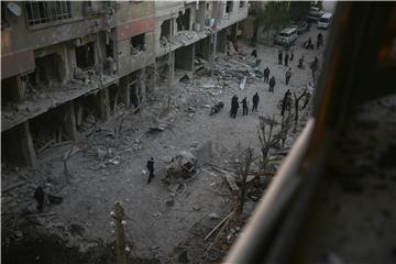 SYRIA WAR BOMBING