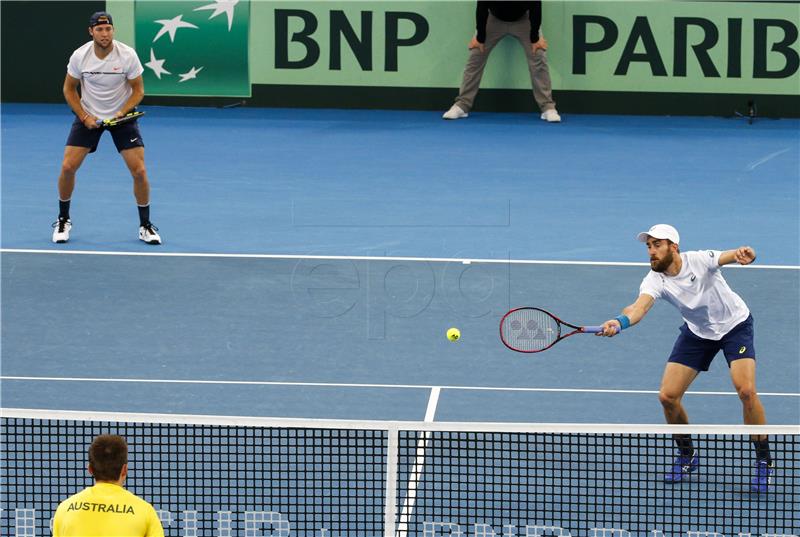 Davis Cup: Australija - SAD 2-1