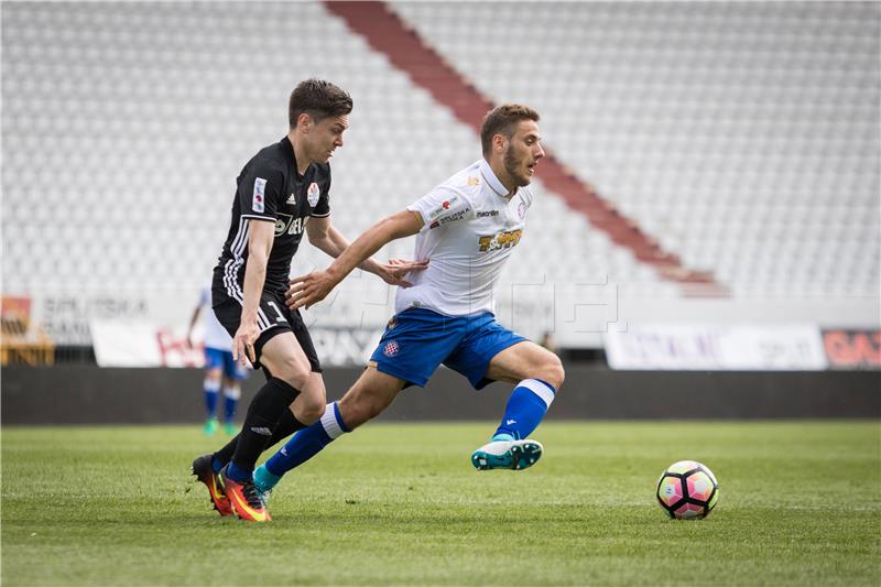 HNL: Hajduk - Slaven Belupo 0-0 poluvrijeme