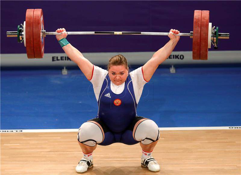 CROATIA WEIGHTLIFTING EUROPEAN CHAMPIONSHIPS