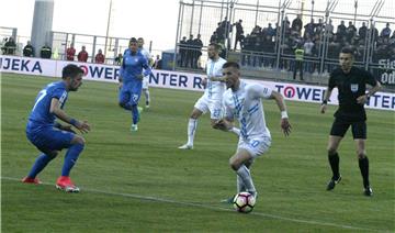 HNL: Rijeka - Dinamo 0-0 poluvrijeme