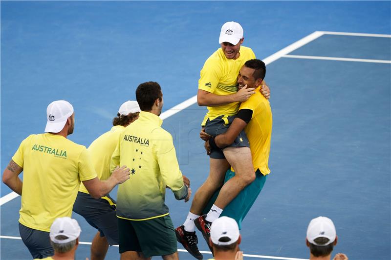 AUSTRALIA TENNIS DAVIS CUP