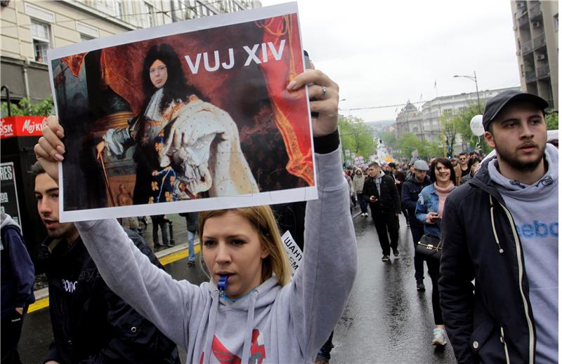 SERBIA PROTEST