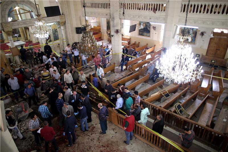 EGYPT EXPLOSION COPTIC CHURCH