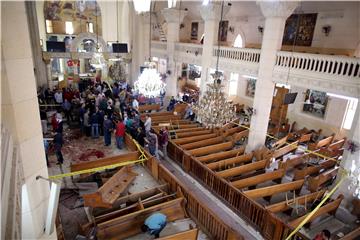 EGYPT EXPLOSION COPTIC CHURCH