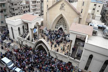 EGYPT EXPLOSION COPTIC CHURCH