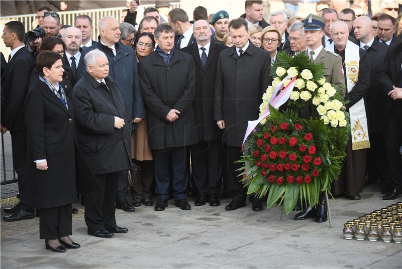 POLAND SMOLENSK CRASH ANNIVERSARY