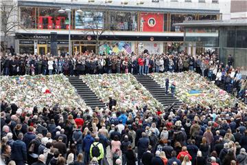 SWEDEN TERROR ATTACK MINUTE OF SILENCE