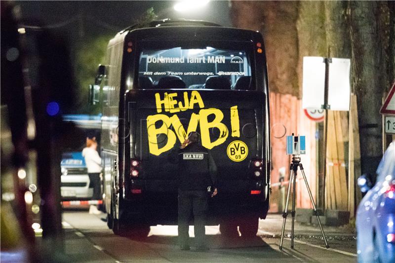 Explosions at Borussia Dortmund team bus