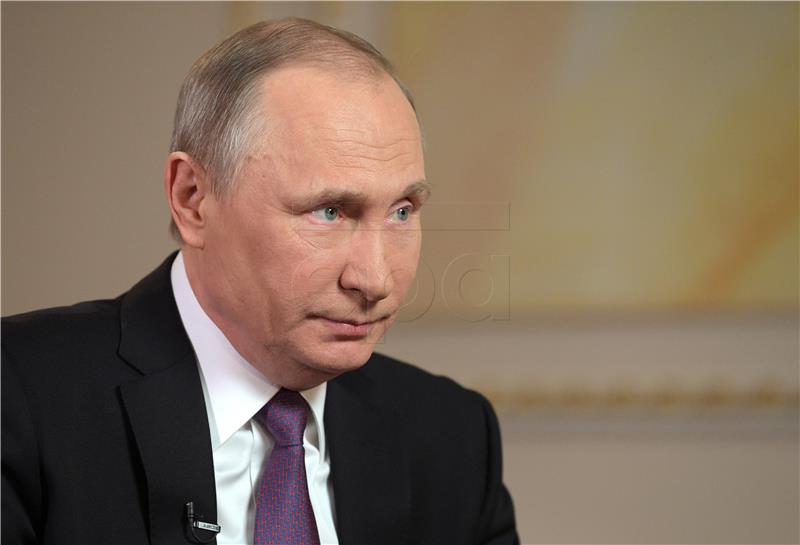 RUSSIA PUTIN TV INTERVIEW