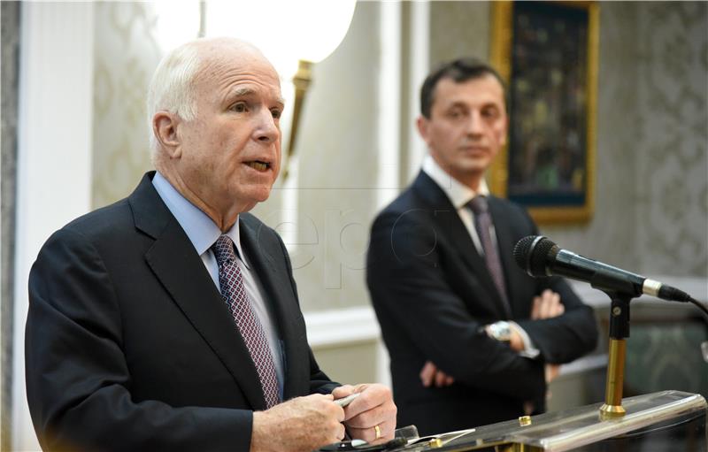 McCain: Crnogorsko članstvo u NATO-u važno za regionalnu stabilnost