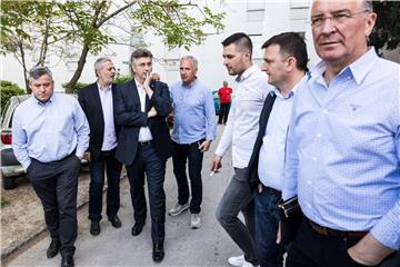 Premijer Plenković u Splitu posjetio HGSS