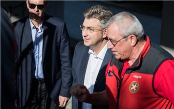 Premijer Plenković u Splitu posjetio HGSS