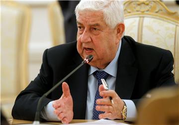 RUSSIA SYRIA MUALLEM DIPLOMACY