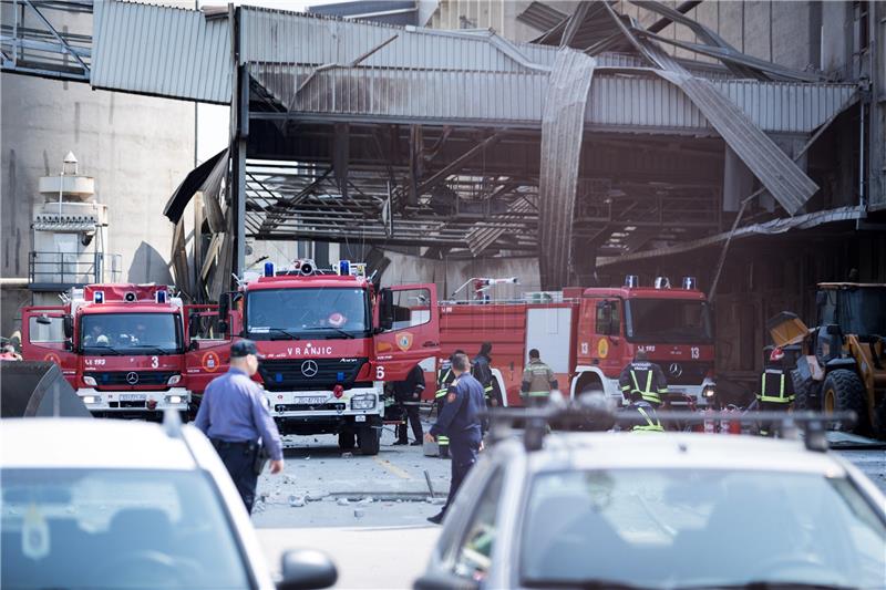 U Vranjicu eksplodirao silos žita, najmanje troje teško ozlijeđenih