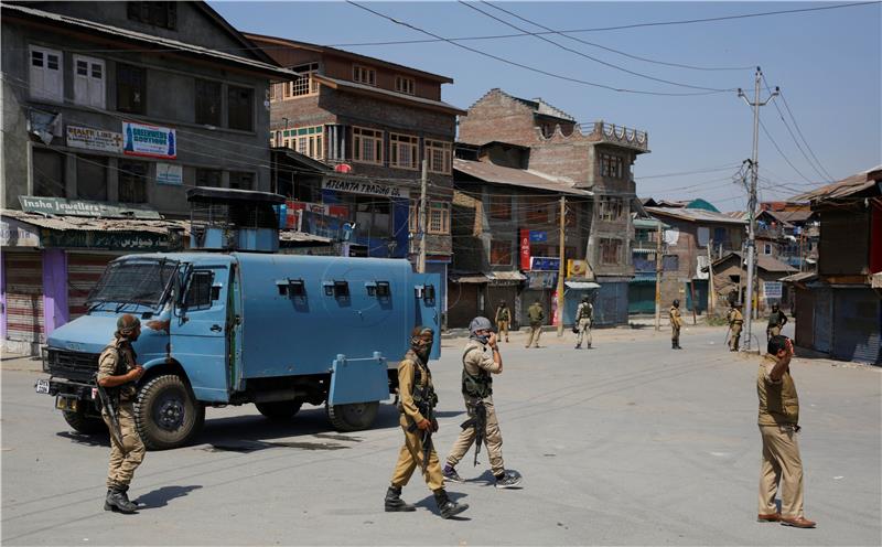 INDIA KASHMIR SHUTDOWN