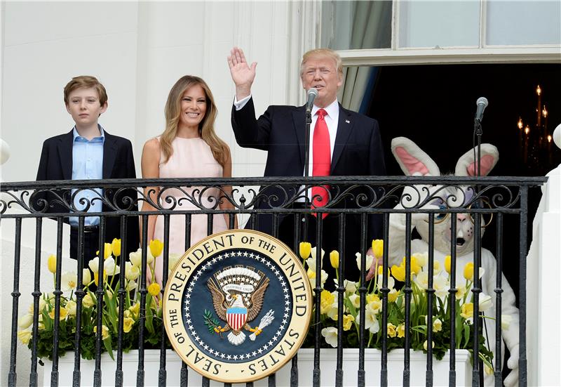 USA GOVERNMENT TRUMP EASTER EGG ROLL