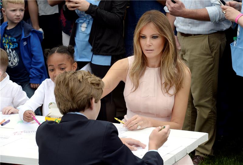 USA GOVERNMENT TRUMP EASTER EGG ROLL