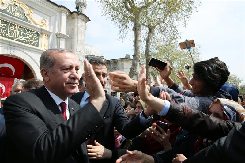 Erdogan govori o referendumu o pristupu EU 