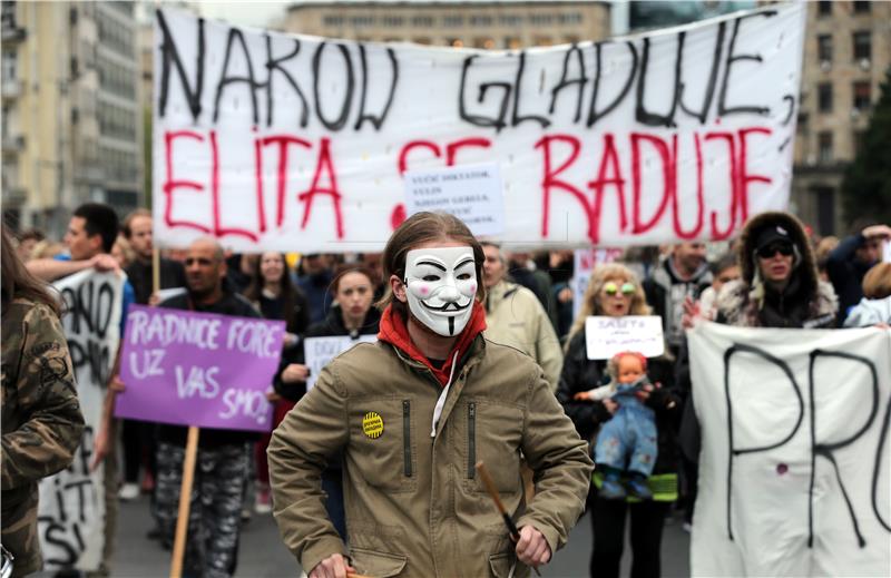 SERBIA PROTEST