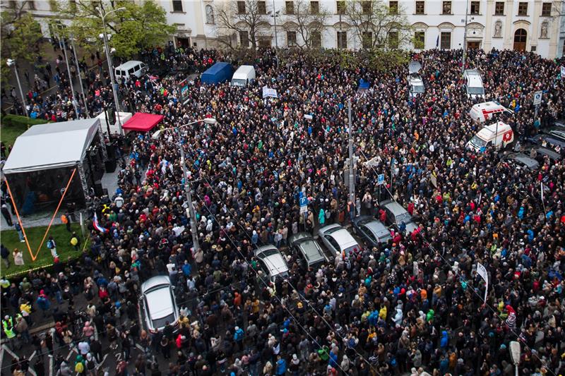 SLOVAKIA ANTI CORRUPTION MARCH