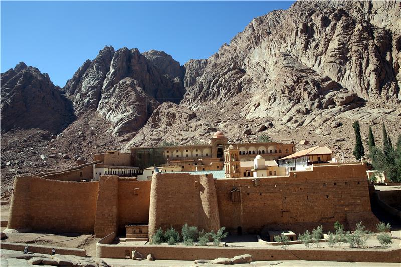 (FILE) EGYPT MOUNT SINAI ST. CATHERINE MONASTERY ATTACK