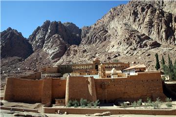 (FILE) EGYPT MOUNT SINAI ST. CATHERINE MONASTERY ATTACK