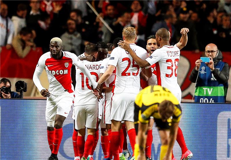 LP: Monaco - Borussia Dortmund 3-1