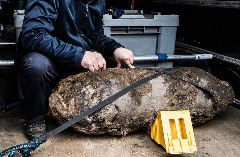 GERMANY WORLD WAR II BOMB FOUND