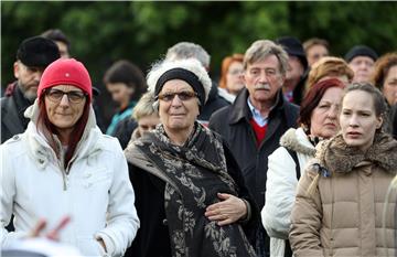 Prosvjedno okupljanje u Parku Tranjanska Savica "Obranili smo jednom, obranit ćemo opet!"