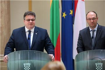 Potpredsjednik Vlade Stier na sastanku sa šefom litavske diplomacije Linkevičiusom