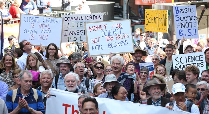 AUSTRALIA MARCH FOR SCIENCE DAY SYDNEY