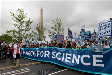 USA DC MARCH FOR SCIENCE