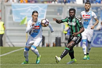 Italija: Sassuolo - Napoli 2-2