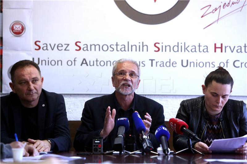 Union federations to protest together in Slavonski Brod on May 1