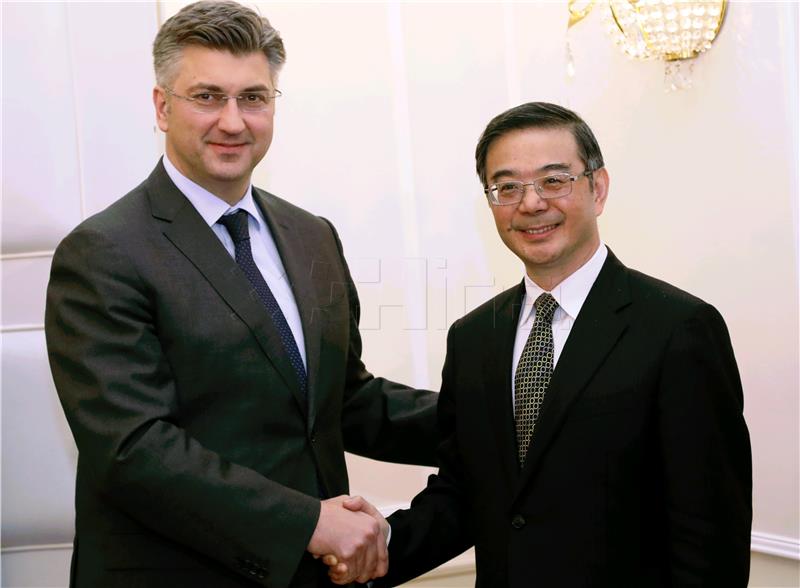 Croatian PM receives Chinese Chief Justice