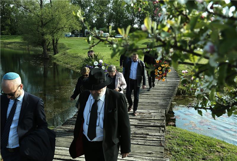 Jasenovac: Komemorativna svečanost židovskih općina u povodu Dana sjećanja na žrtve holokausta