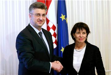  Plenković s predsjednicom Švicarske Konfederacije