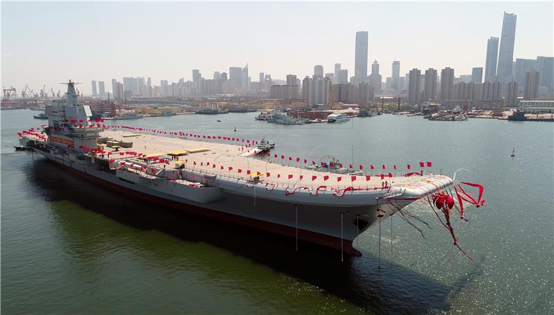 CHINA DEFENSE NAVY AIRCRAFT CARRIER