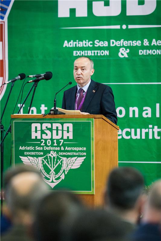  Svečano otvaranje "Jadranske vojne i zrakoplovne izložbe i konferencije– ASDA 2017" 