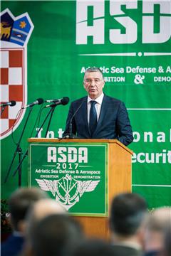  Svečano otvaranje "Jadranske vojne i zrakoplovne izložbe i konferencije– ASDA 2017" 