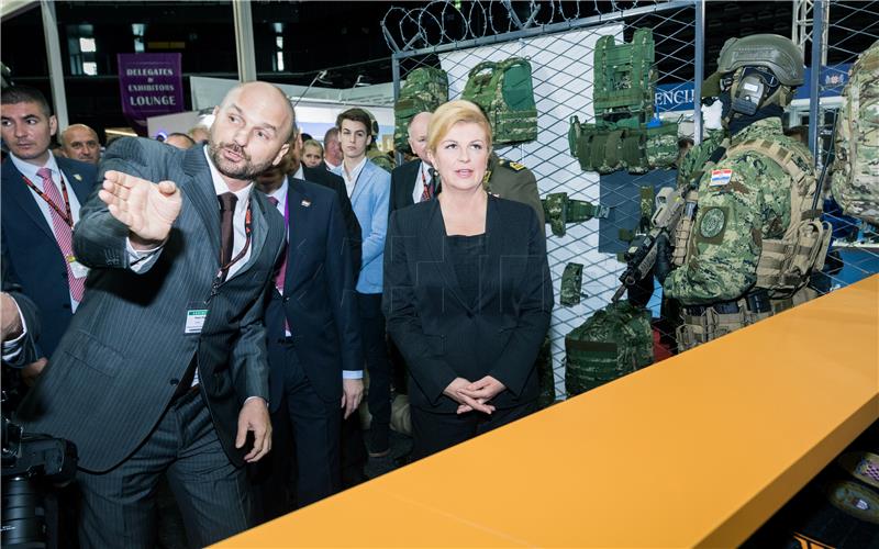 ASDA 2017 military industry show opens in Split