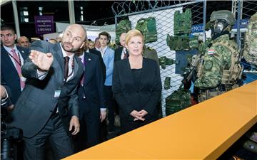 ASDA 2017 military industry show opens in Split