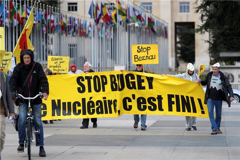 SWITZERLAND NUCLEAR POWER PROTEST