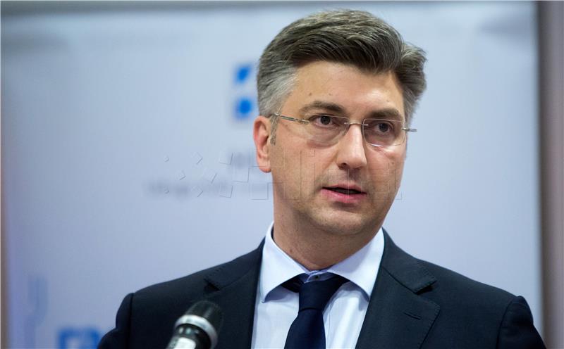 VLADA Plenković: Povećanje konkurentnosti, zapošljavanja i održivost financija tri glavna cilja