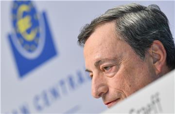 ECB press conference in Frankfurt